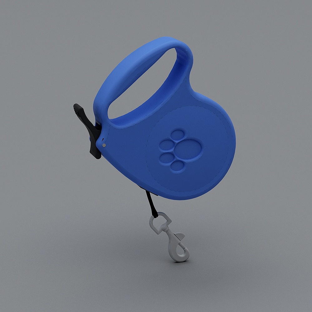 Modern Pet Leash 3D model