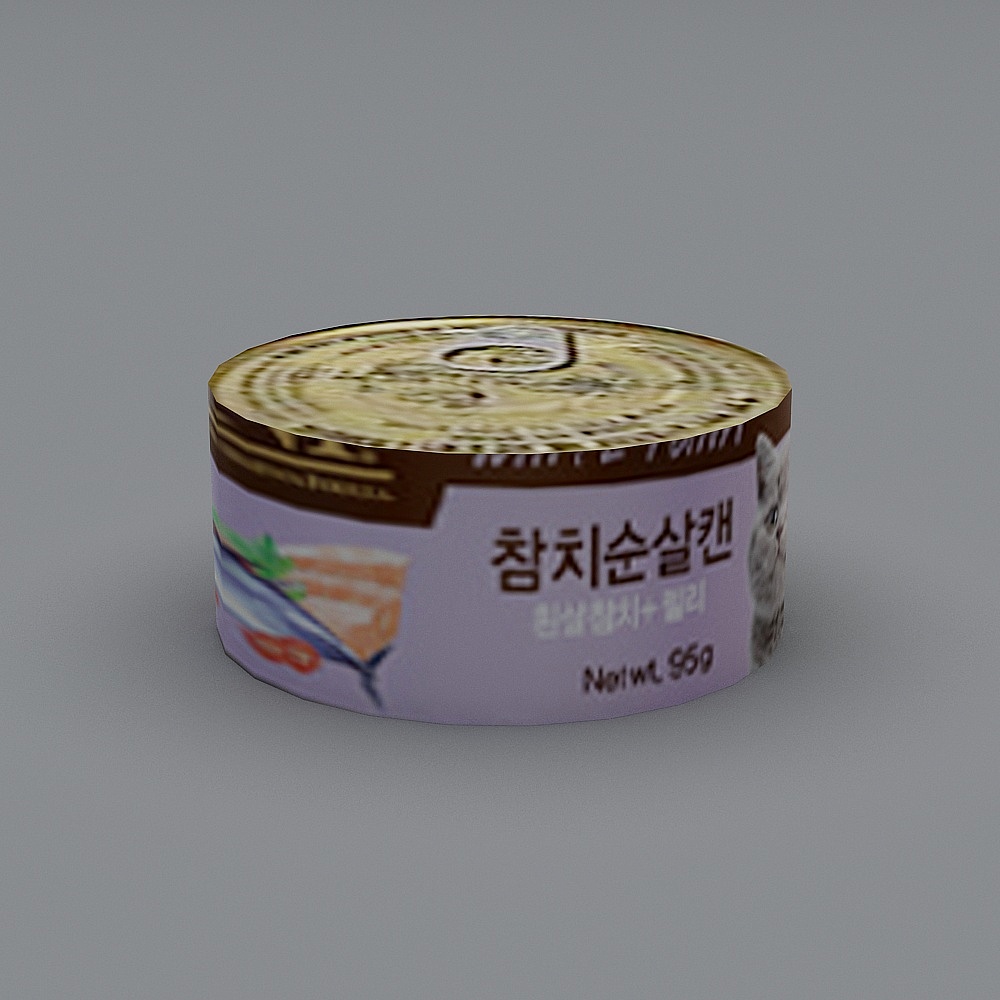Realistic 3D Can Model for Creative Projects