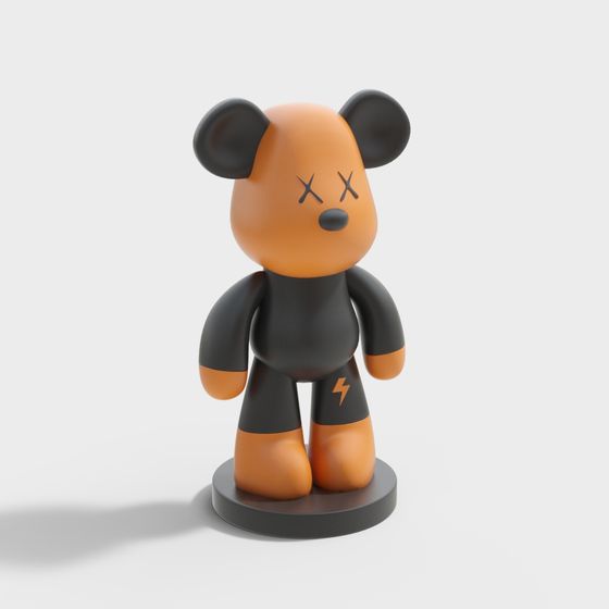 Electric Bear 3D Model for Modern Design