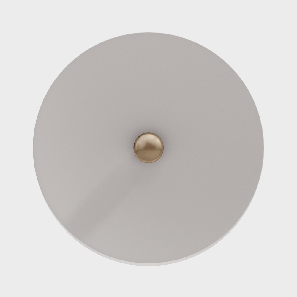 Elegant Low-Poly Light Fixture 3D model