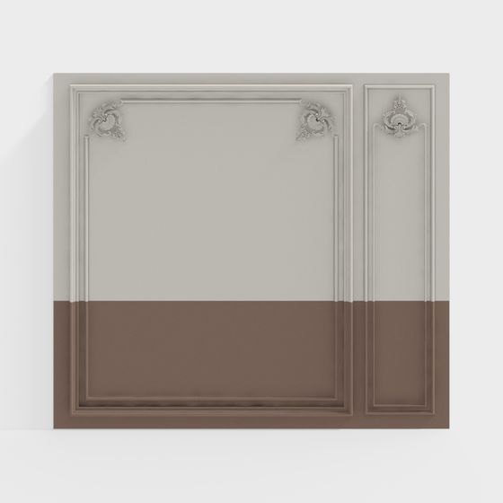 Tường nền phong cách kem Pháp