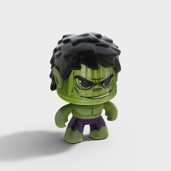 Little Green Man 3D model
