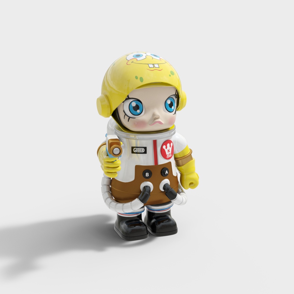 Space Explorer 3D model