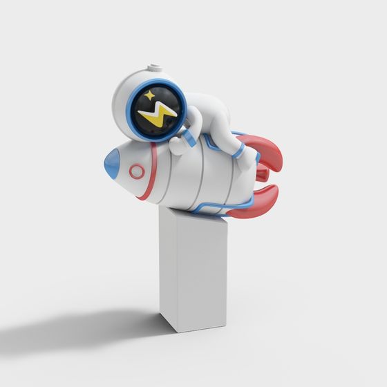 Interstellar Explorer 3D model for Creative Projects