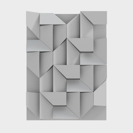 Moderna Decorazione Murale Tridimensionale