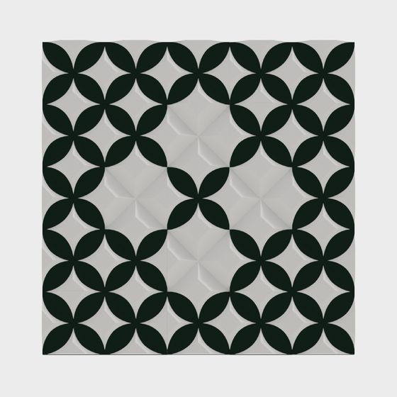 Geometric Tiles 3D model for Creative Projects