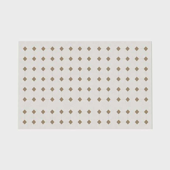 현대적인 정사각형 카펫