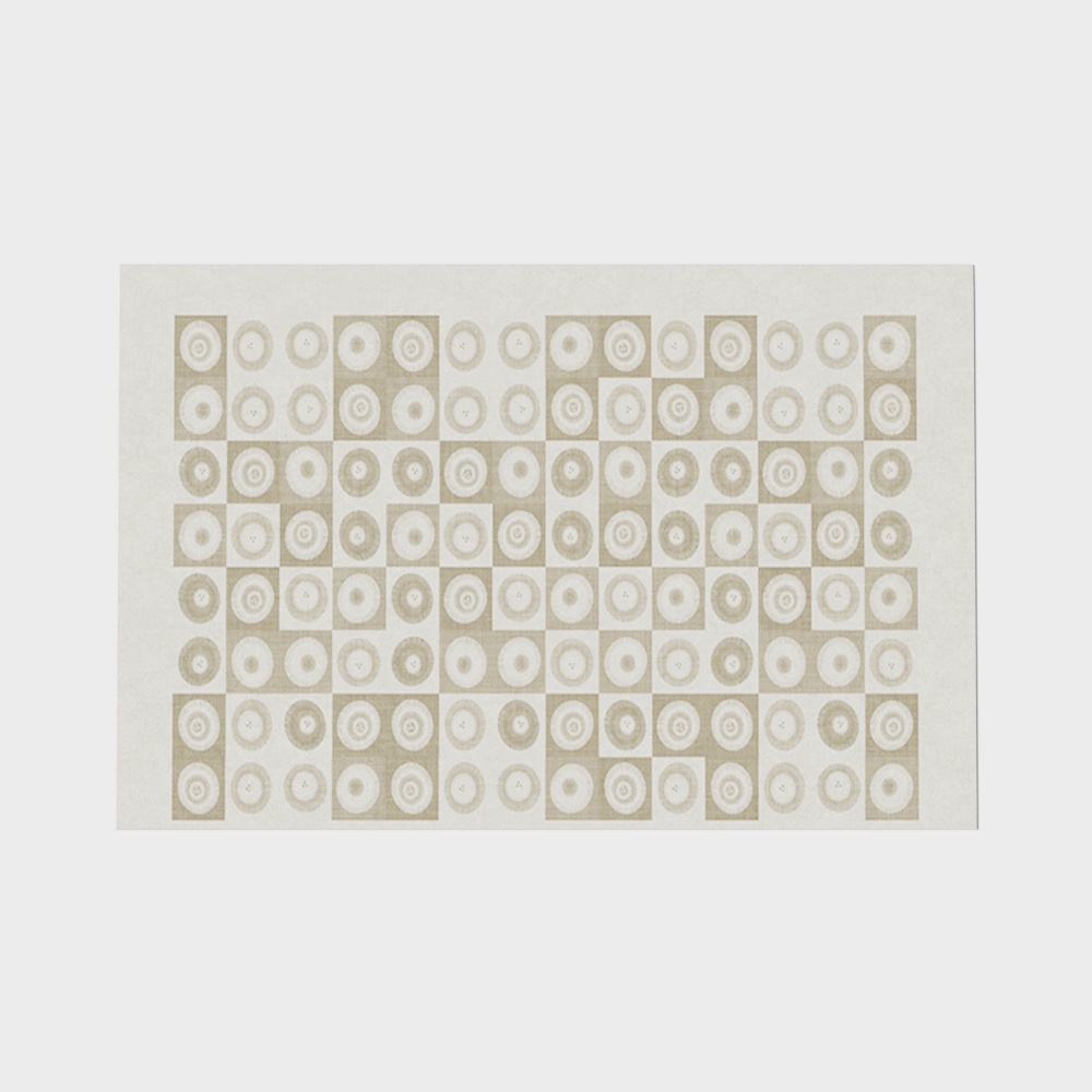 Modern square carpet