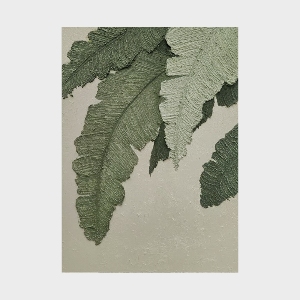 Natural Low-Poly Fern 3D Model – Vibrant Green Foliage