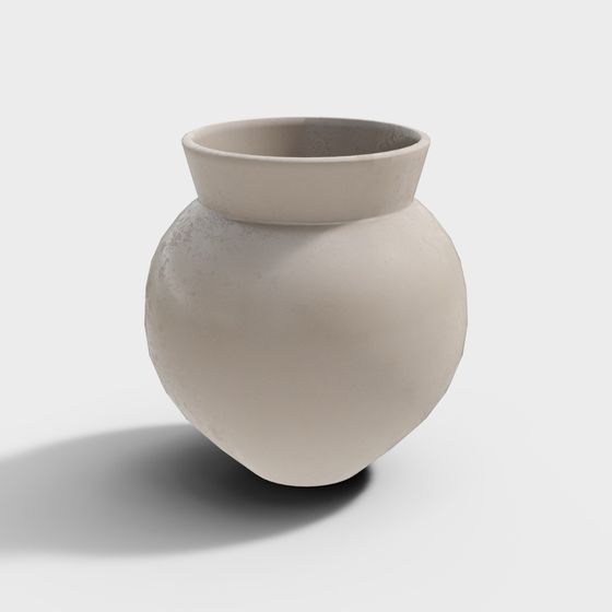 Stylish Vintage Pot 3D Model