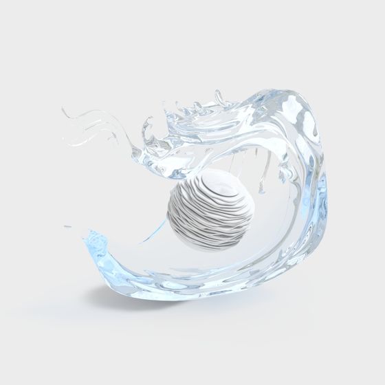 Dance of Water 3D model