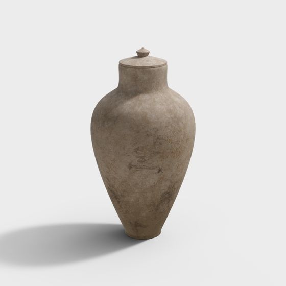 Ancient Ceramic Jar 3D model