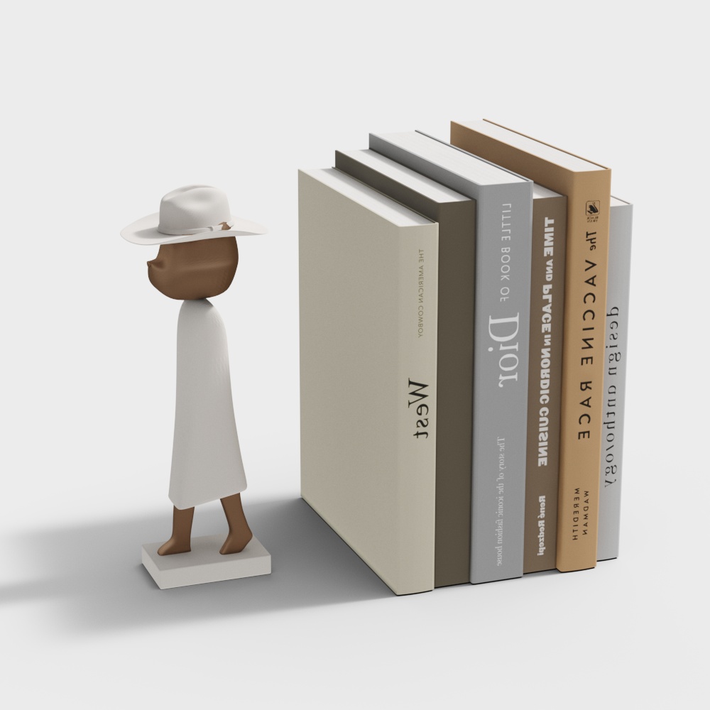 現代の本の装飾