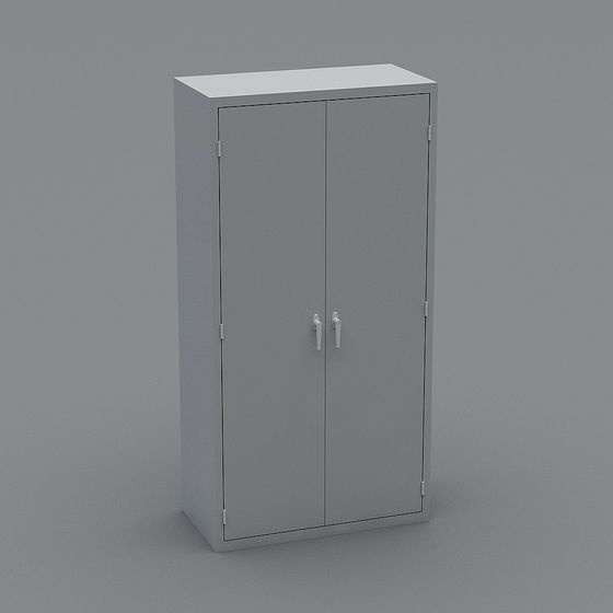 Stylish Modern Storage Cabinet 3D model
