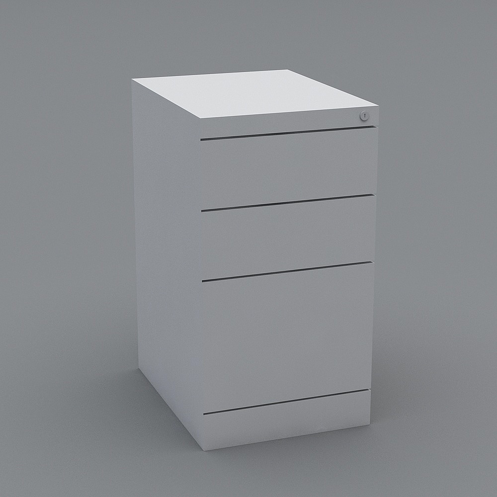 Urban File Cabinet 3D model