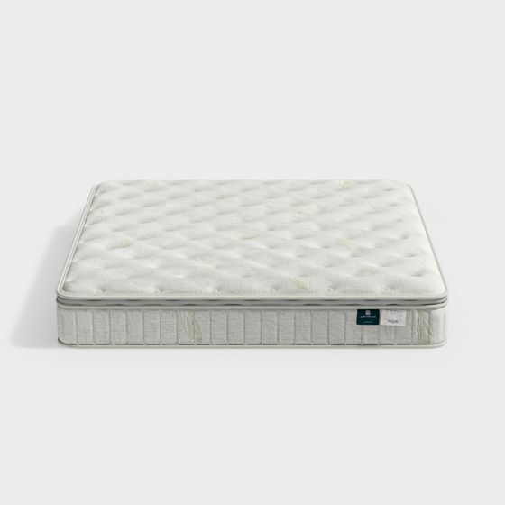 Realistic Low-Poly Mattress 3D model