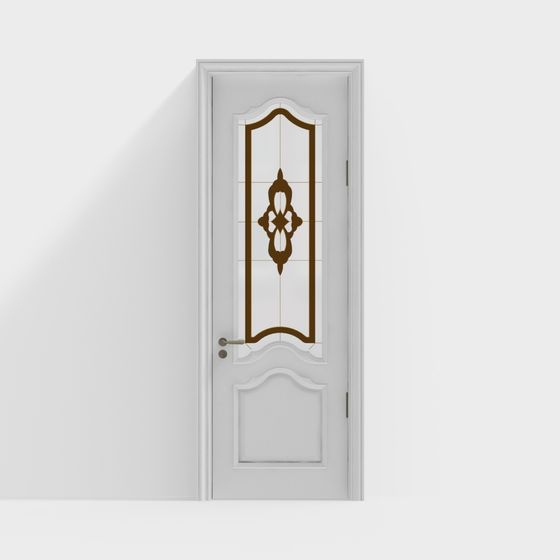 Elegant Door 3D Model - A Fusion of Modern Aesthetics and Classic Craftsmanship
