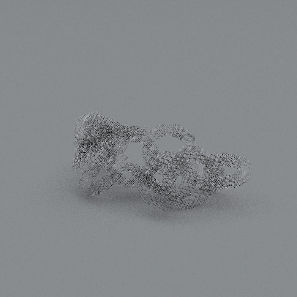 Streamline Knot 3D model
