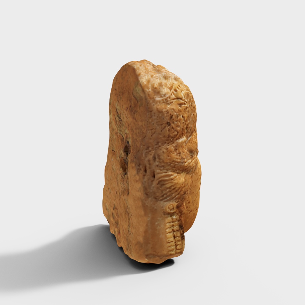 Ancient Stone Guardian 3D model