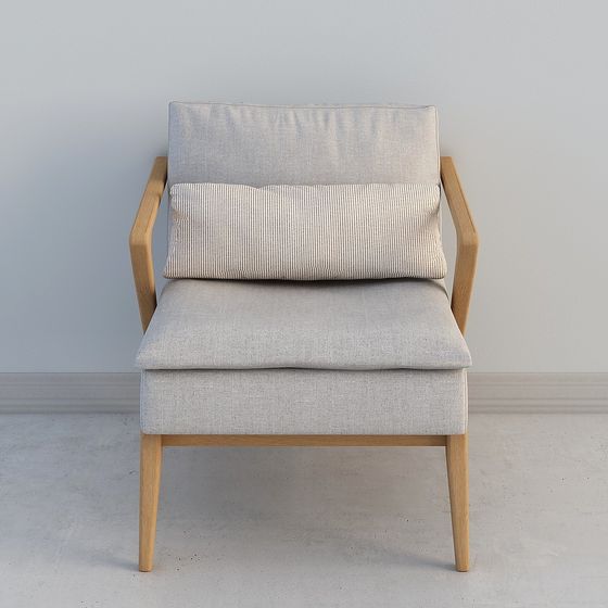 Cozy Lounge Chair 3D model