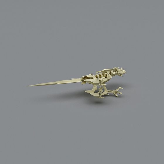 Low Poly Dinosaur 3D model