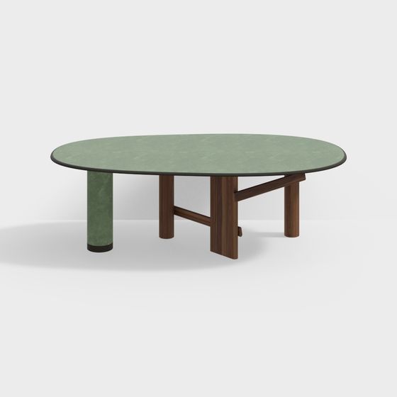 Stylish Round Table 3D model for Modern Interiors