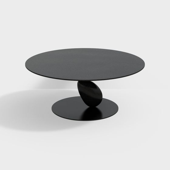 Floating Round Table 3D model