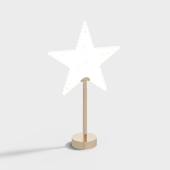 Starlight 3D model - Low Poly Lamp Design