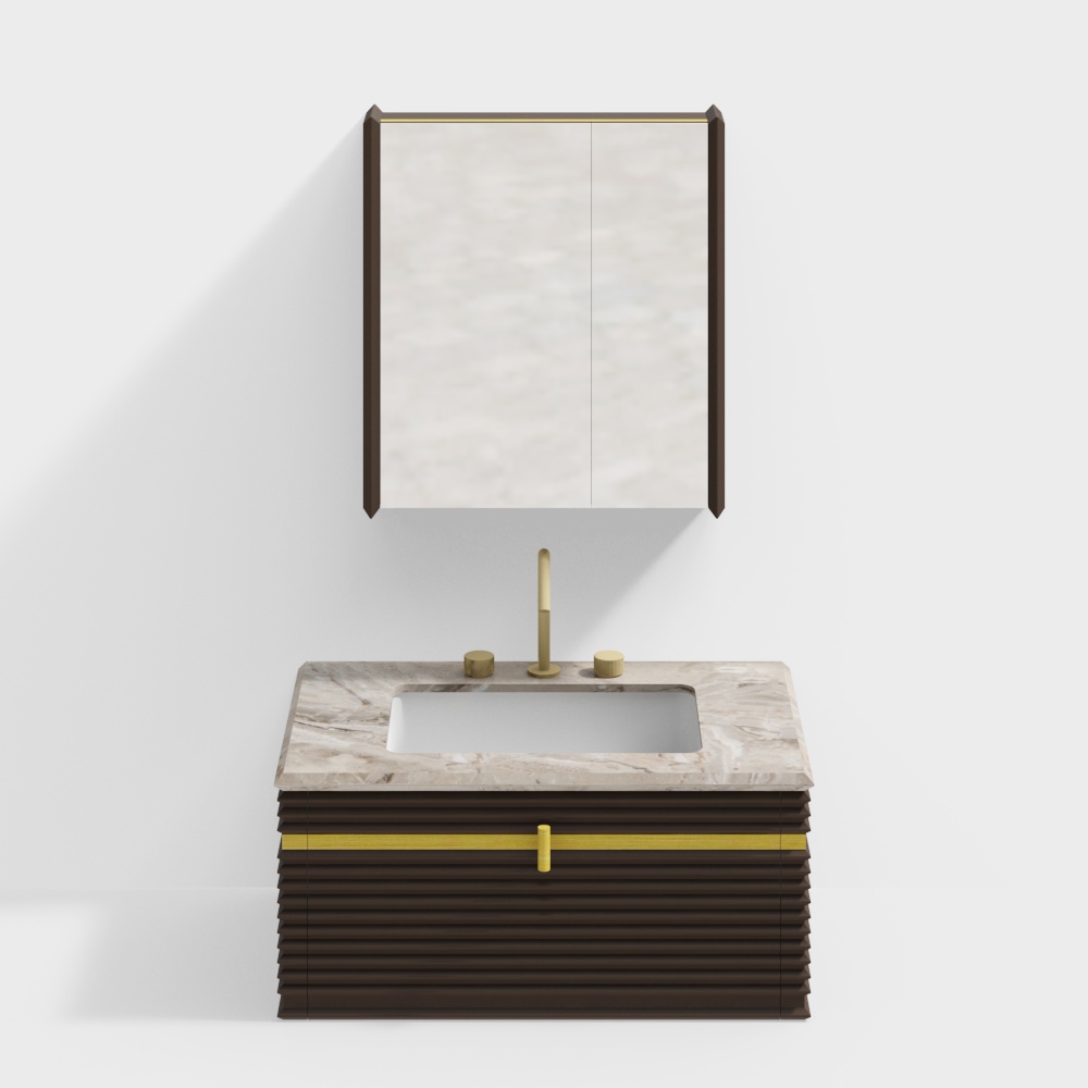 Bathroom cabinet Combination bathroom cabinet