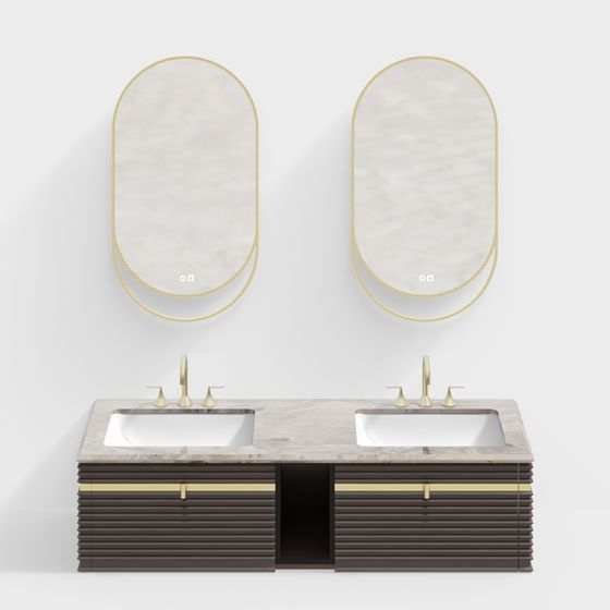 Combinaison de meubles de salle de bain Rongs