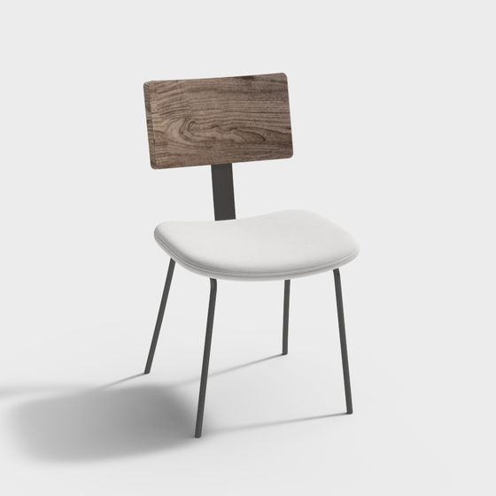 Urban Chair 3D model for Modern Interior Design