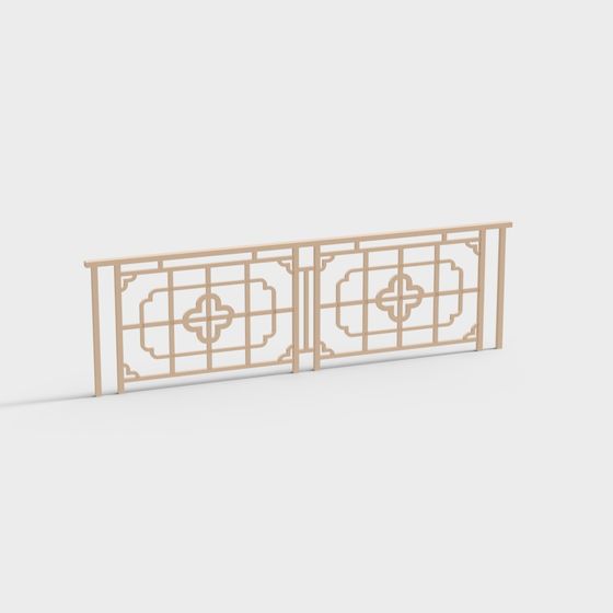 Lattice Fence 3D model