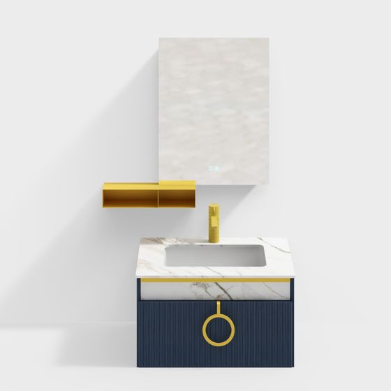 Modern Luxury Bathroom Cabinet 3D model