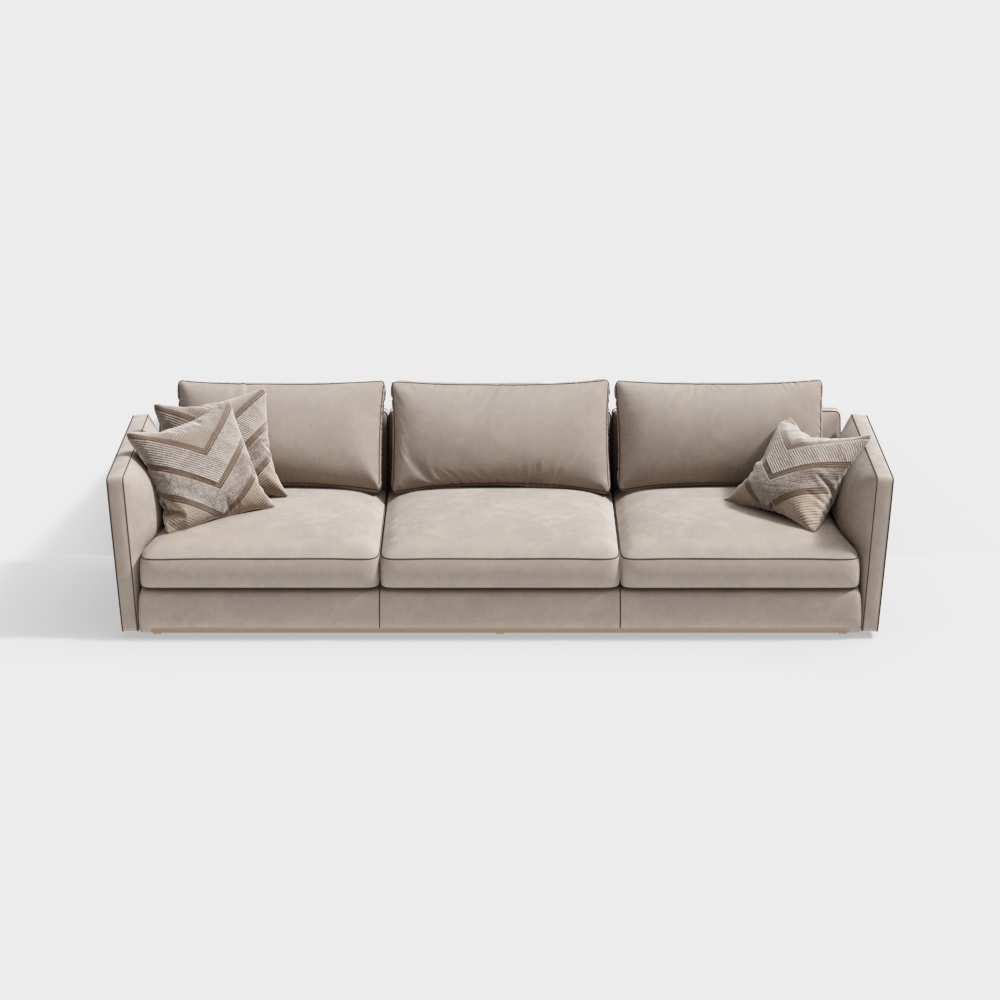Ghế sofa nhiều người tối giản của Ý Youjiamiao