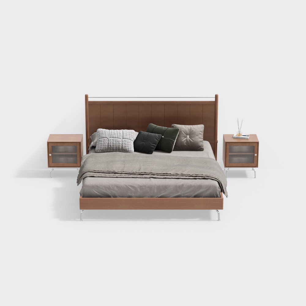 Nordic Double Bed Set