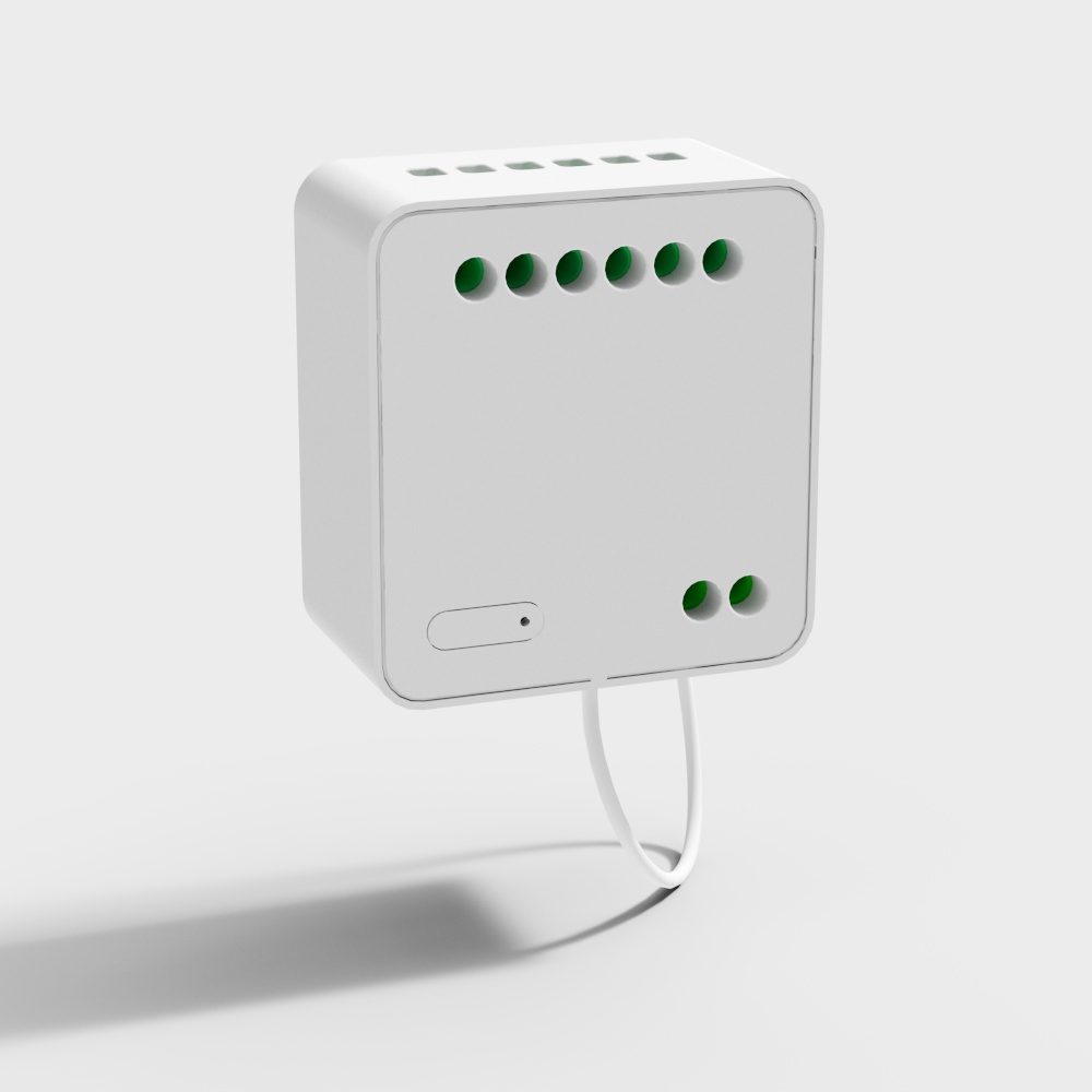 Minimalist Smart Socket 3D model
