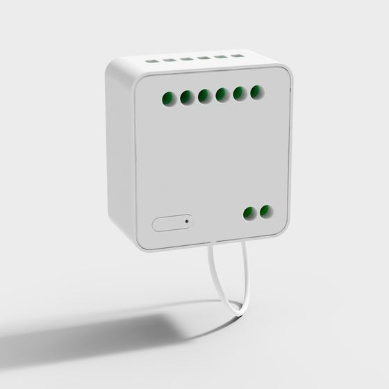 Minimalist Smart Socket 3D model