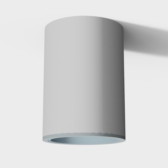 Modern Purple Downlight 3D Model
