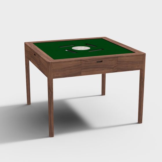 ブラックウォルナットシリーズ 麻雀テーブル CAZ-433