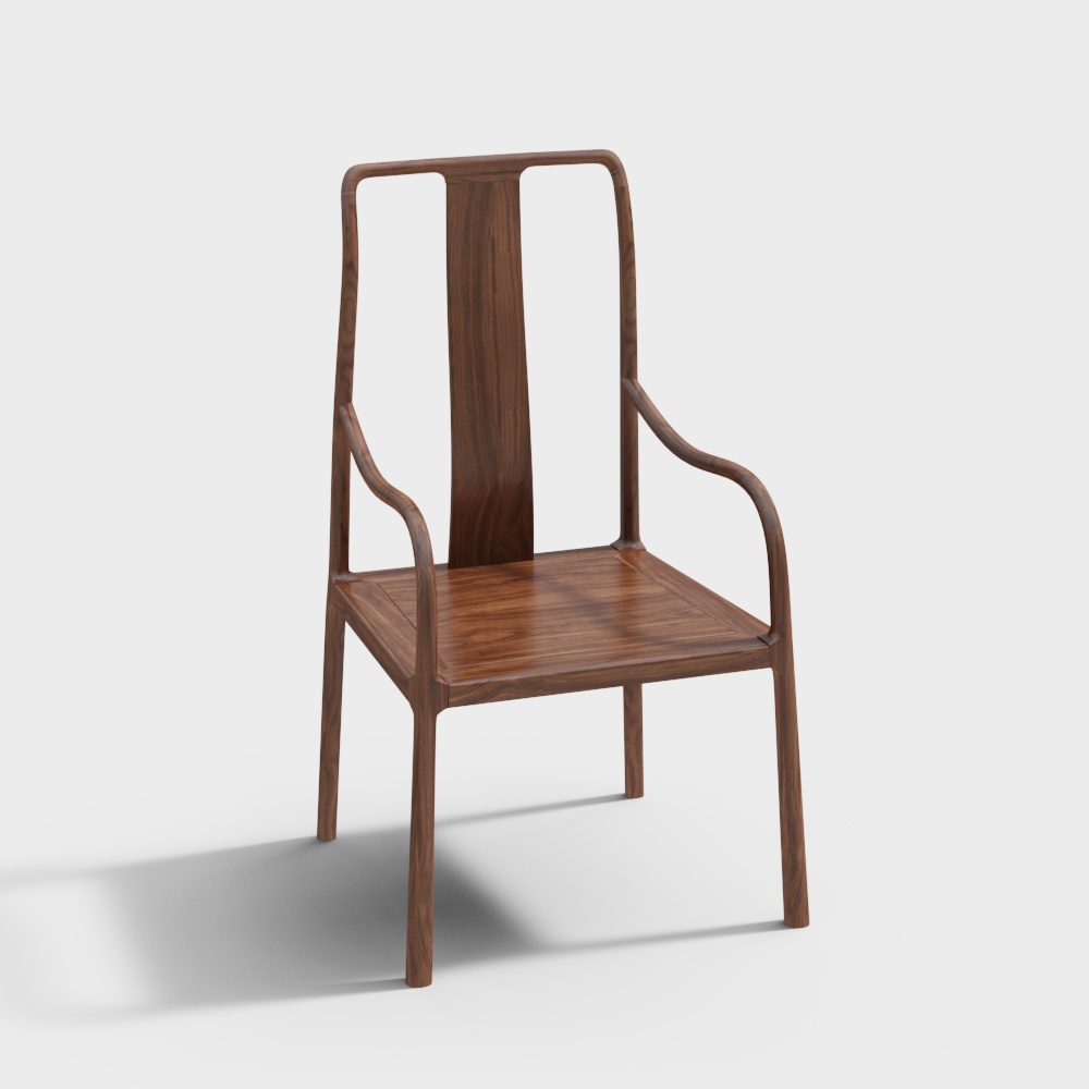 เก้าอี้ชา - ซีรีส์วอลนัทดำ - CAY-114