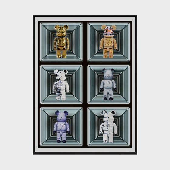 Thiết Kế Rồng - Tranh Trang Trí Đơn Giản Hiện Đại Bắc Âu