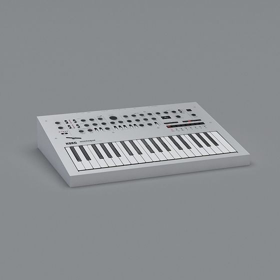 Korg Minilogue 3D Model for Creative Projects