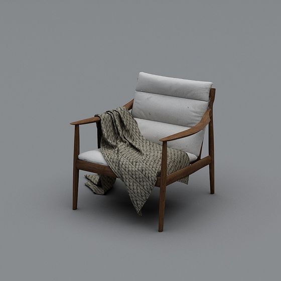 Comfort Corner Chair 3D model