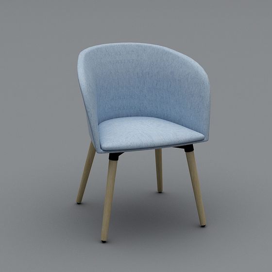 Cozy Chair 3D model for Modern Interiors