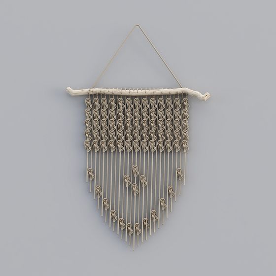 Macrame Wall Hanging 3D model