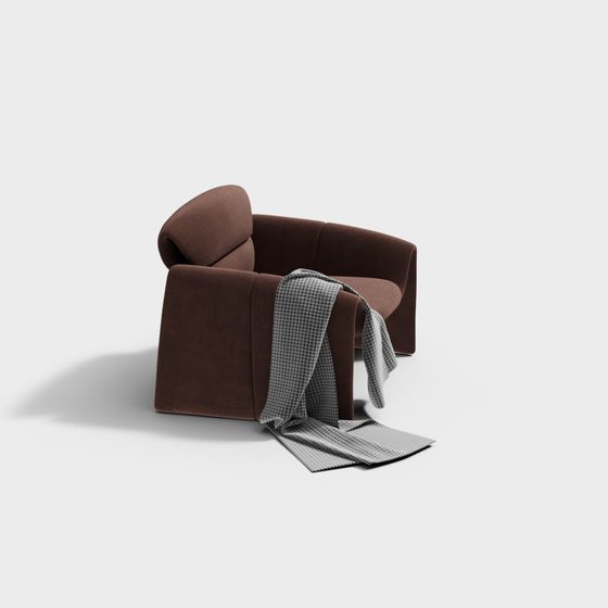 Cozy Corner Chair 3D model