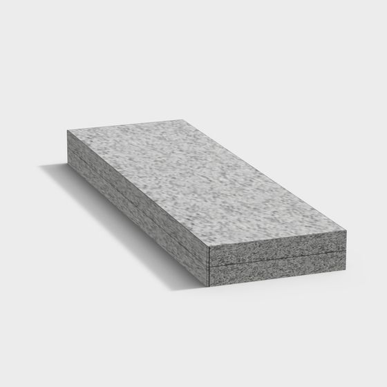 City Foundation Low Poly 3D model