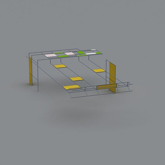 Futuristic Corridor 3D model