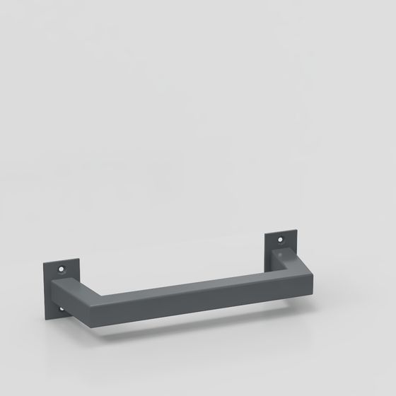 Modern Urban Low-Poly Handrail 3D model