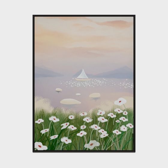 Tranquil Lakeside 3D model